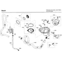 Bosch SHE3AR75UC/22 pump diagram