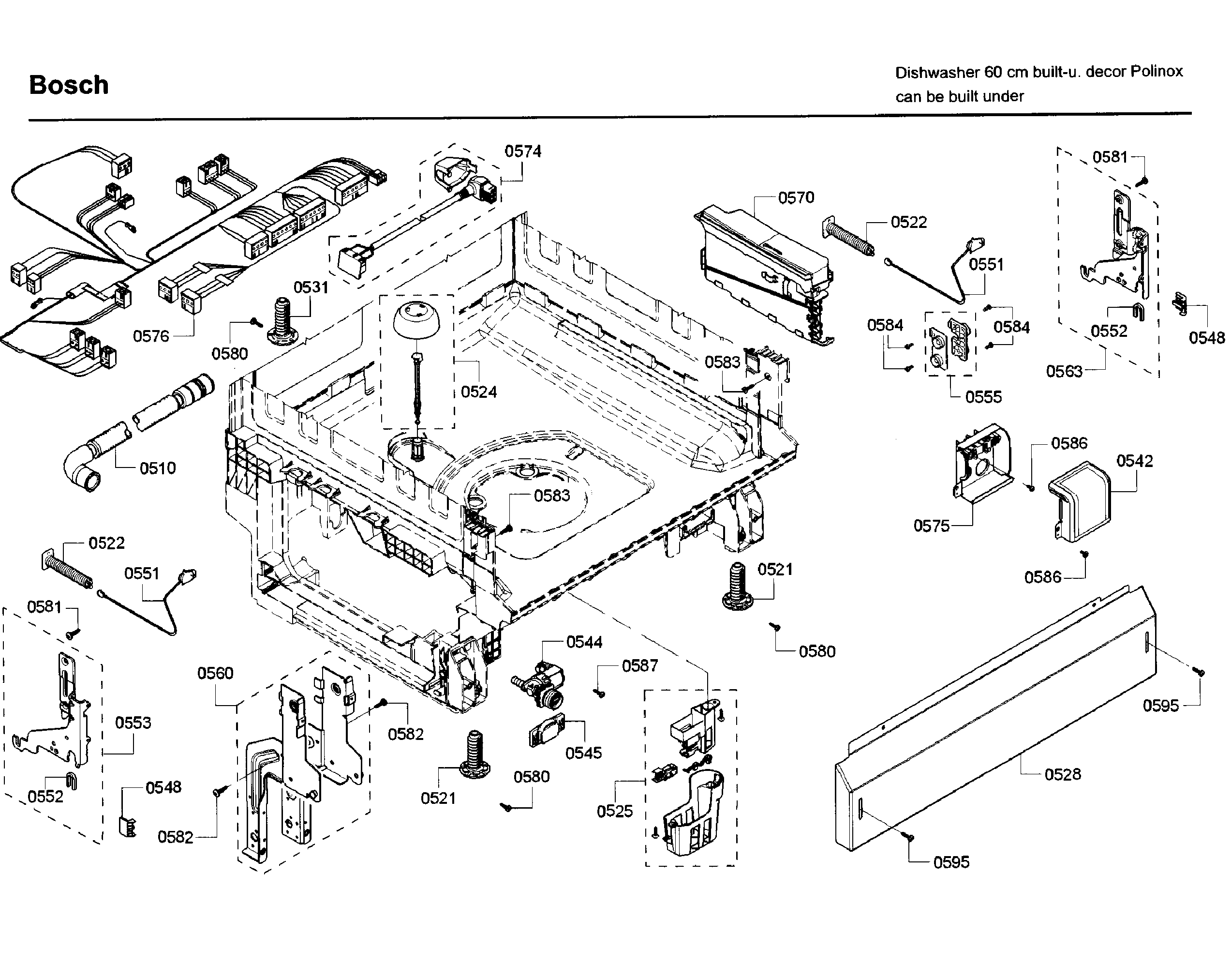 Bosch SHE3AR75UC/22 base diagram