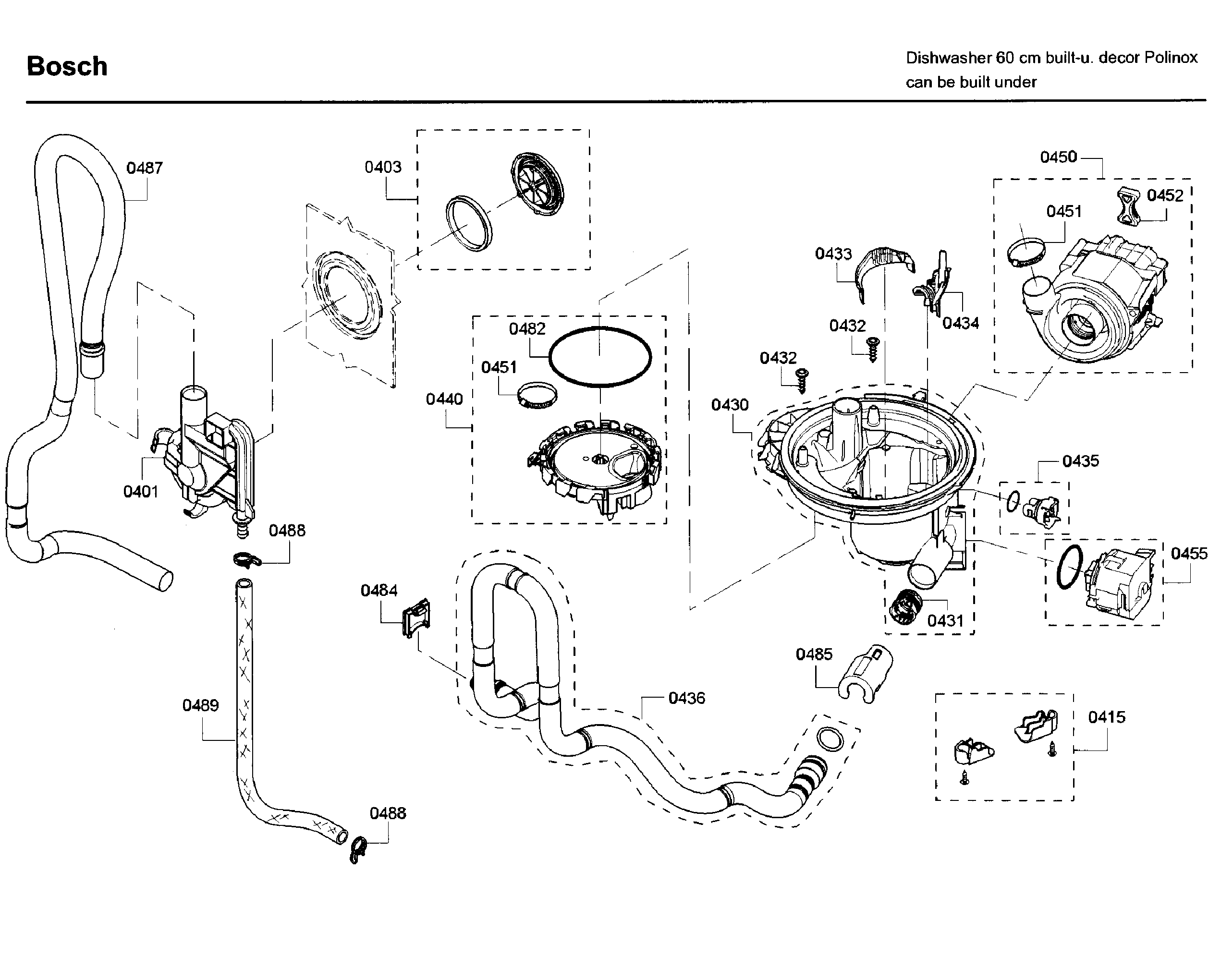 Bosch SHE3AR76UC/22 pump diagram