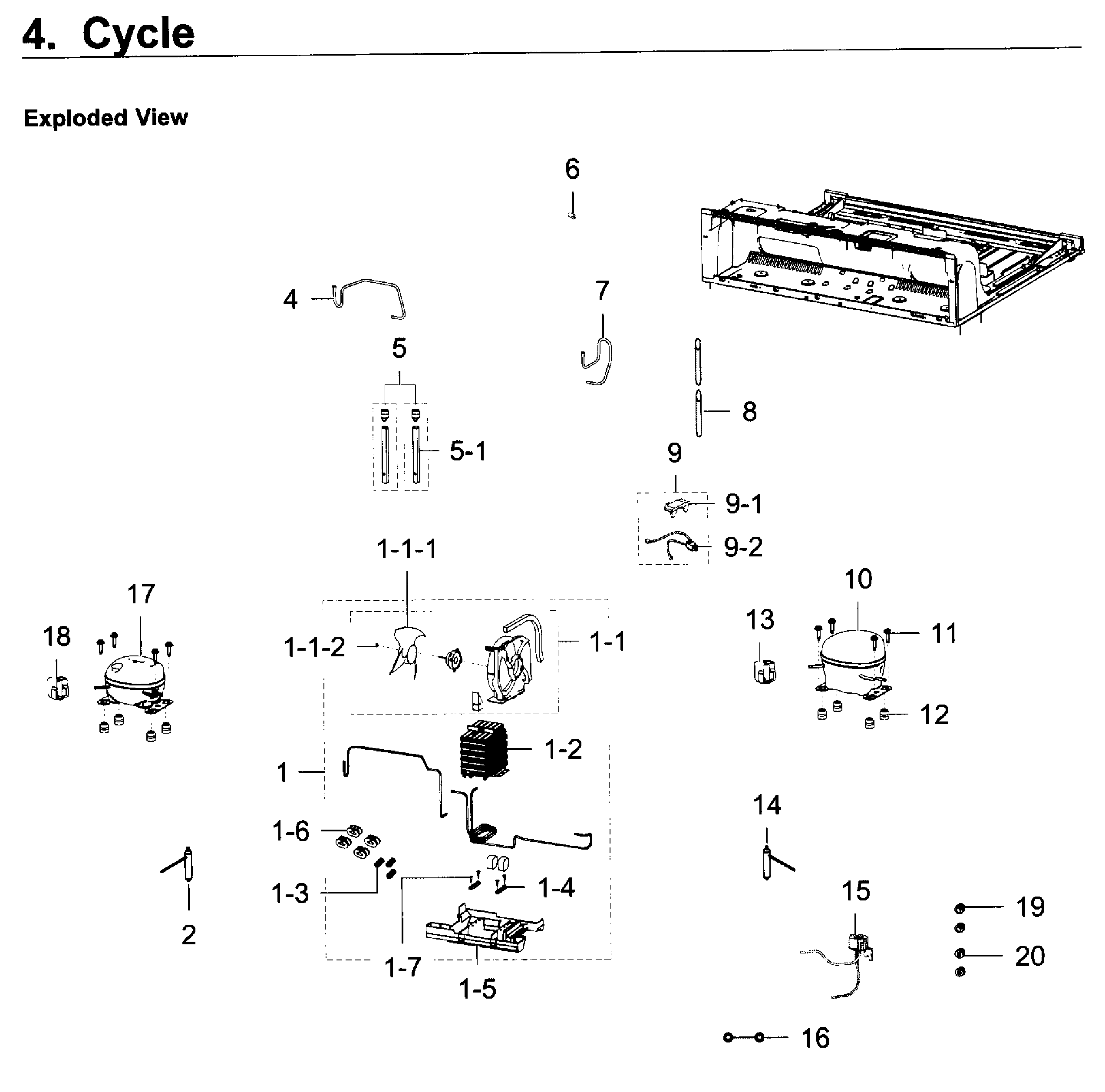 Samsung RF23J9011SR/AA-07 cycle diagram