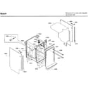 Bosch SPX68U55UC/29 frame diagram