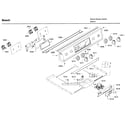 Bosch HEI8054U/07 control panel diagram