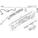 Bosch SHP65T52UC/02 control panel diagram