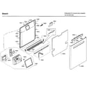 Bosch SHP65T52UC/09 door diagram