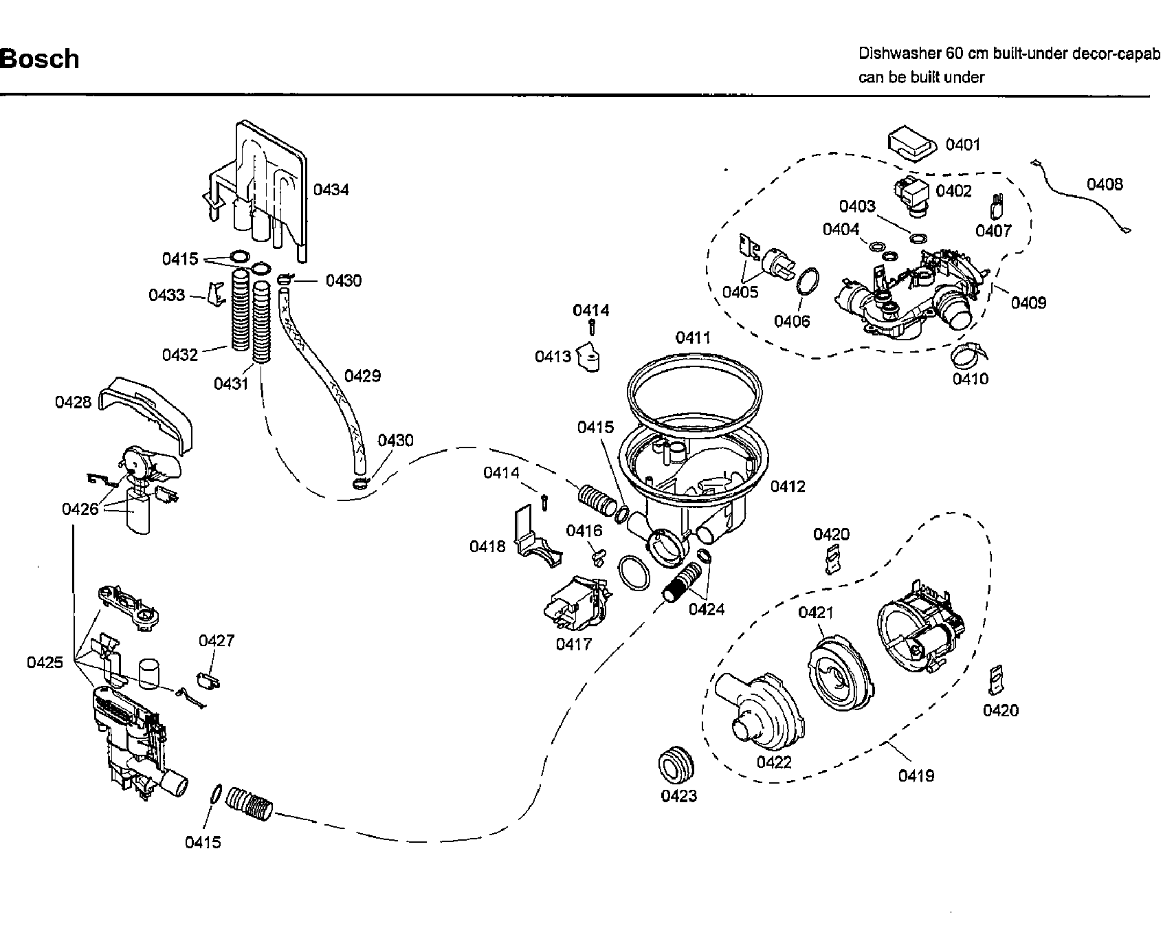 Bosch SHE66C02UC/46 pump diagram