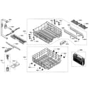 Bosch SHE53TF6UC/09 basket diagram