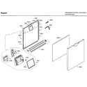 Bosch SHE3ARF5UC/22 door diagram