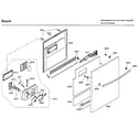 Bosch SHX33A02UC/46 door diagram