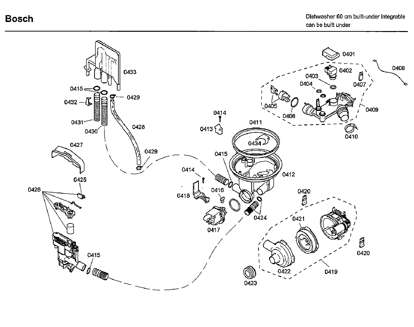 Bosch SHX33A02UC/46 pump diagram
