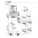 Samsung RF28K9070SG/AA-01 freezer diagram