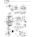 Samsung RF28K9070SG/AA-01 fridge / icemaker diagram