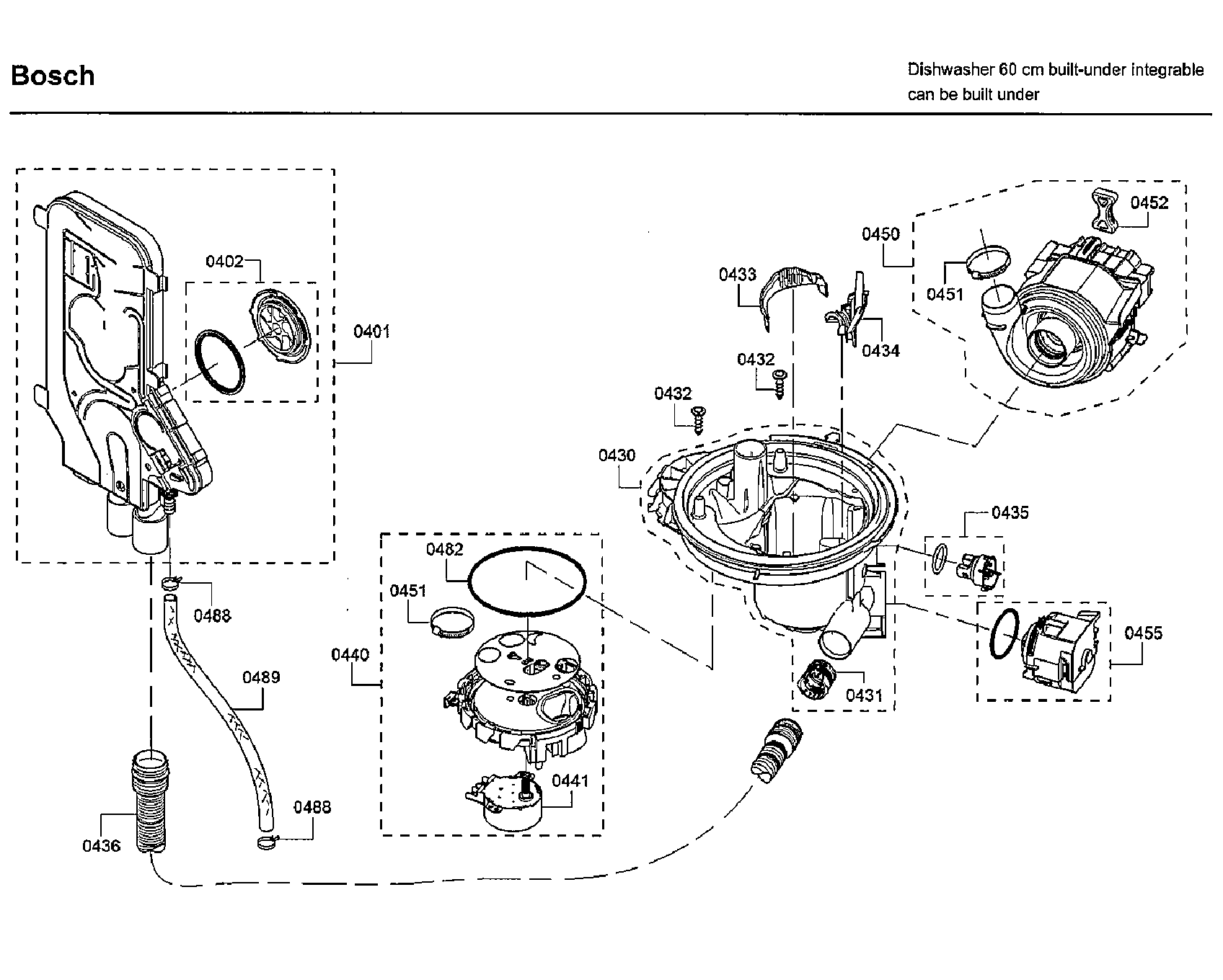 Bosch SHPM98W75N/01 pump diagram