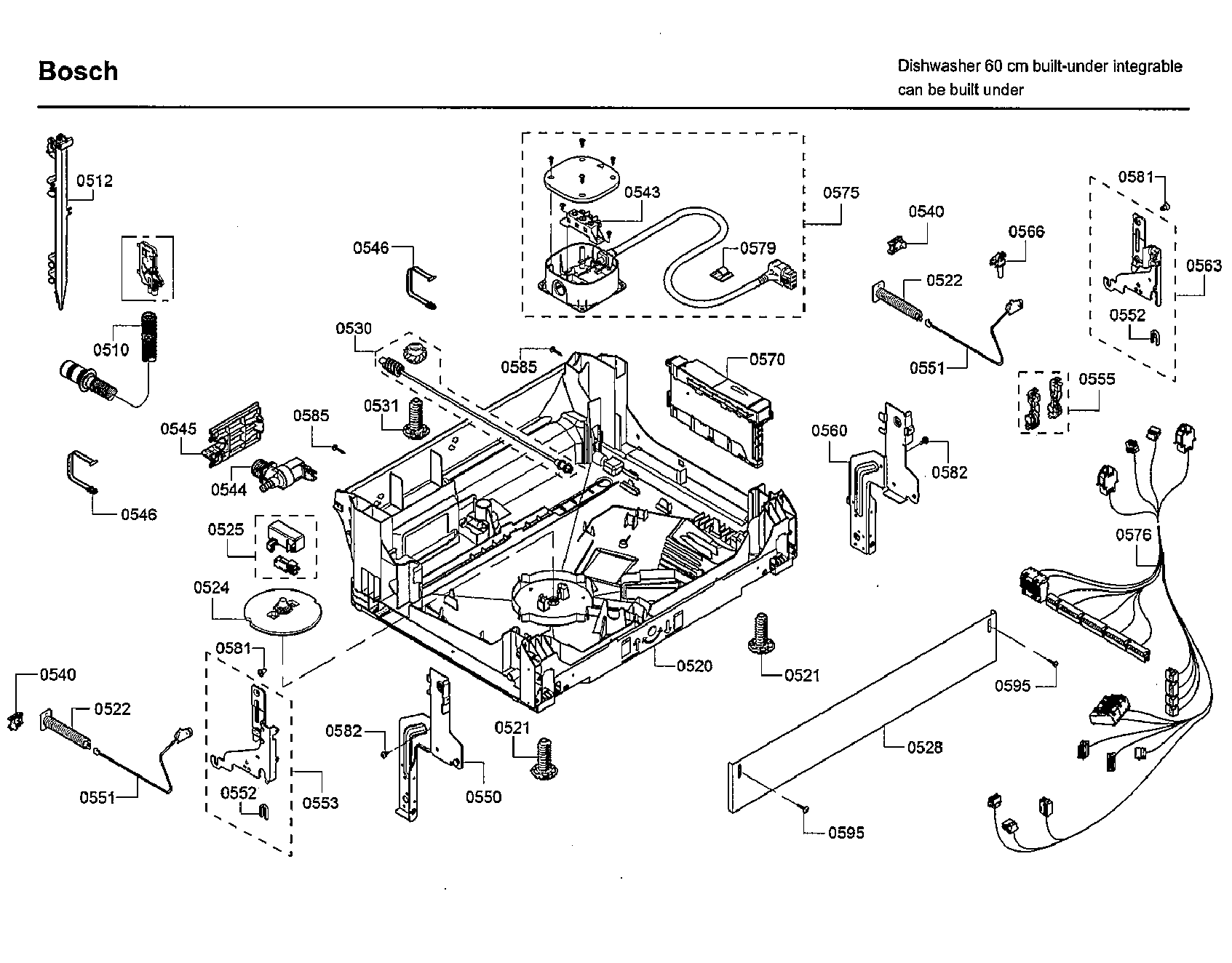 Bosch SHXM63W55N/01 base diagram