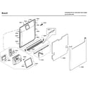 Bosch SHEM63W55N/01 door diagram