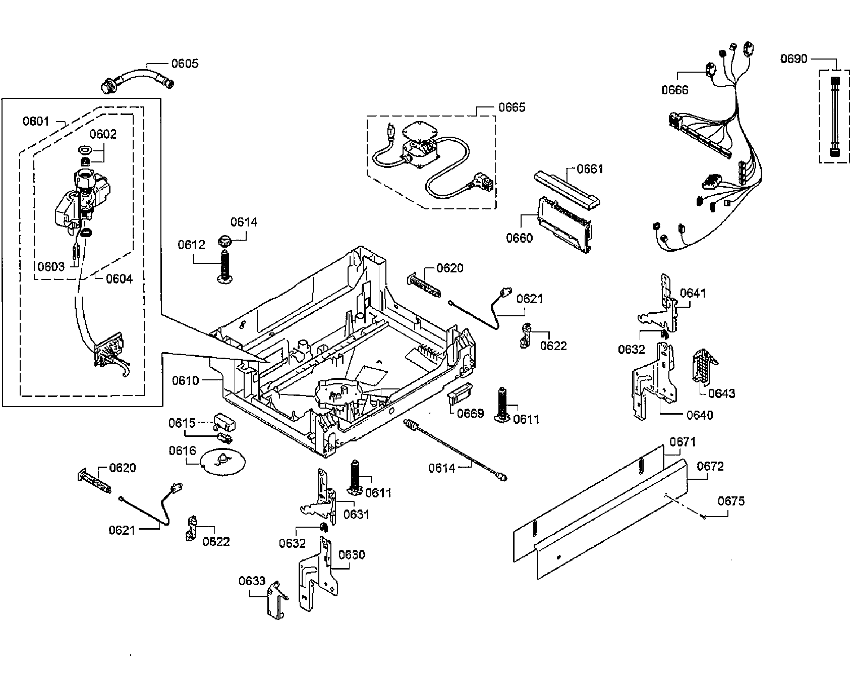Bosch SHEM78WH5N/30 base diagram