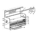 Craftsman 706586500 tool chest diagram