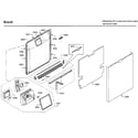 Bosch SHSM63W52N/01 door diagram