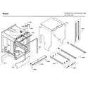 Bosch SHSM63W52N/01 cabinet diagram