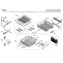 Bosch SHVM63W53N/01 rack asy diagram