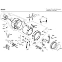 Bosch WFMC8400UC/10 tub diagram
