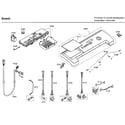 Bosch WFMC8400UC/14 control panel diagram