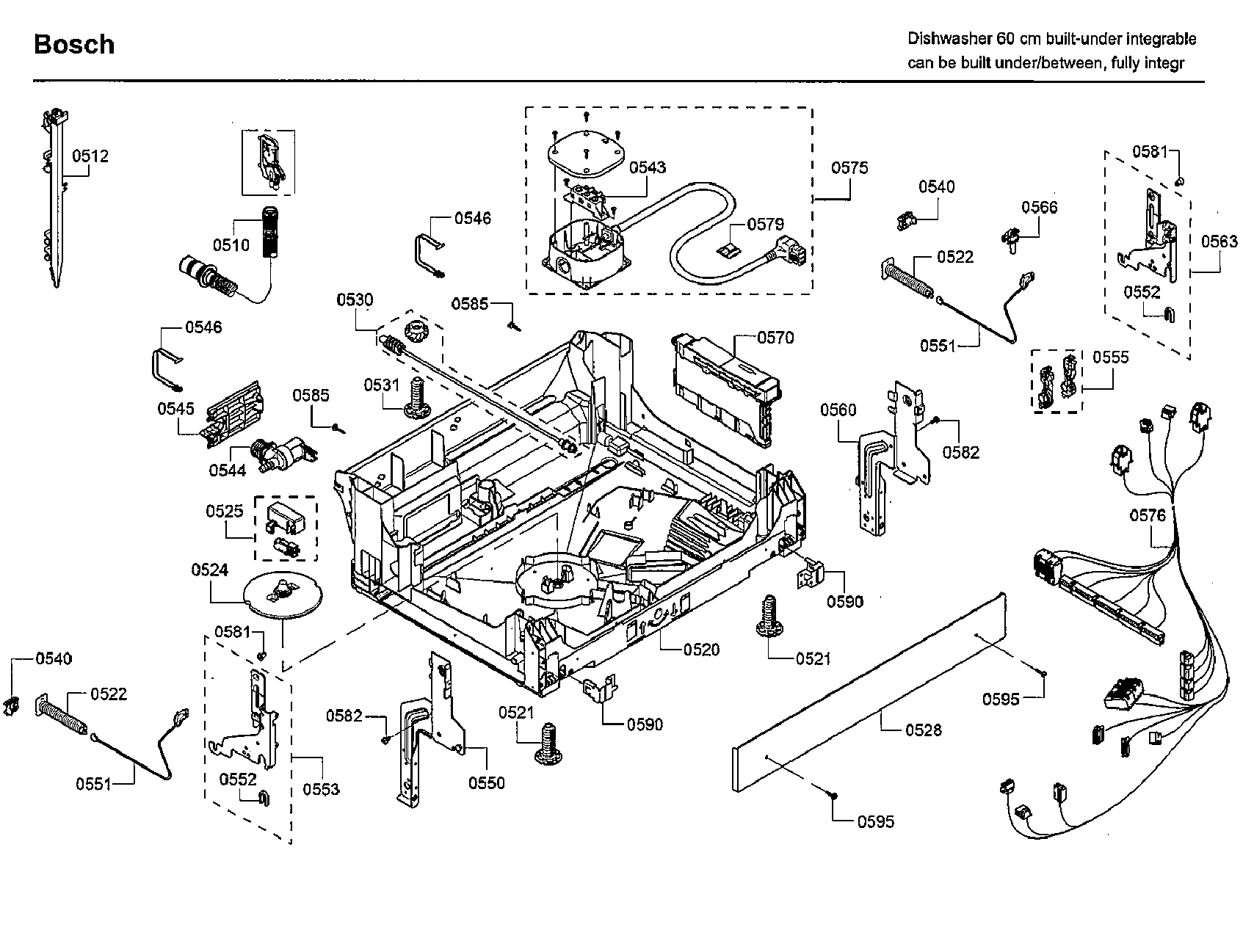 Bosch SHVM98W73N/01 base diagram