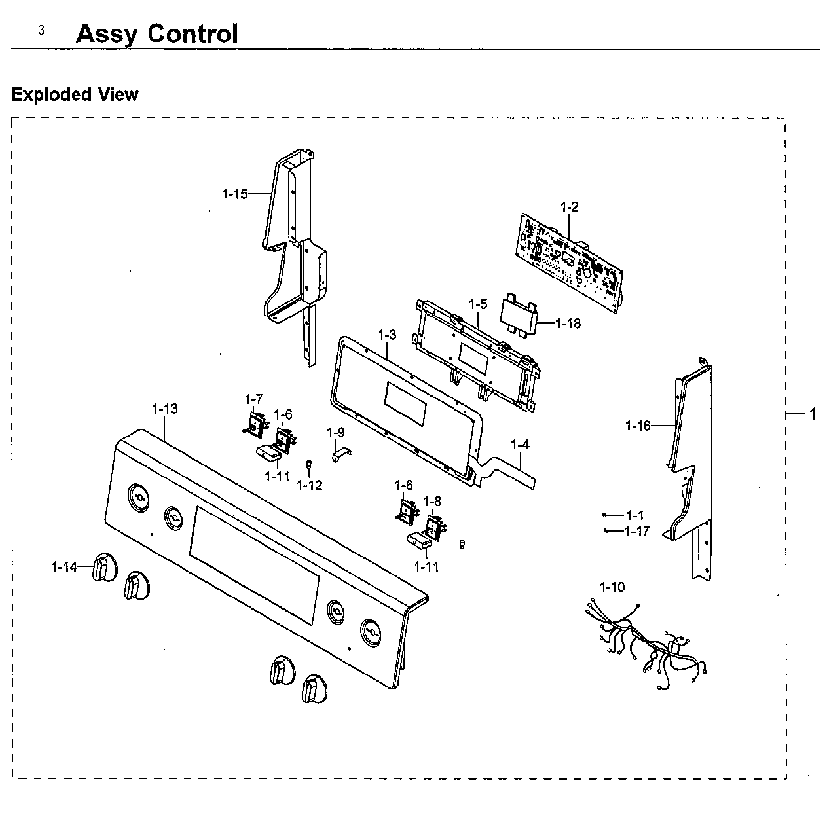 Samsung NE59J7630SS/AA-02 control diagram
