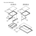 Kenmore 11161219610 shelf diagram
