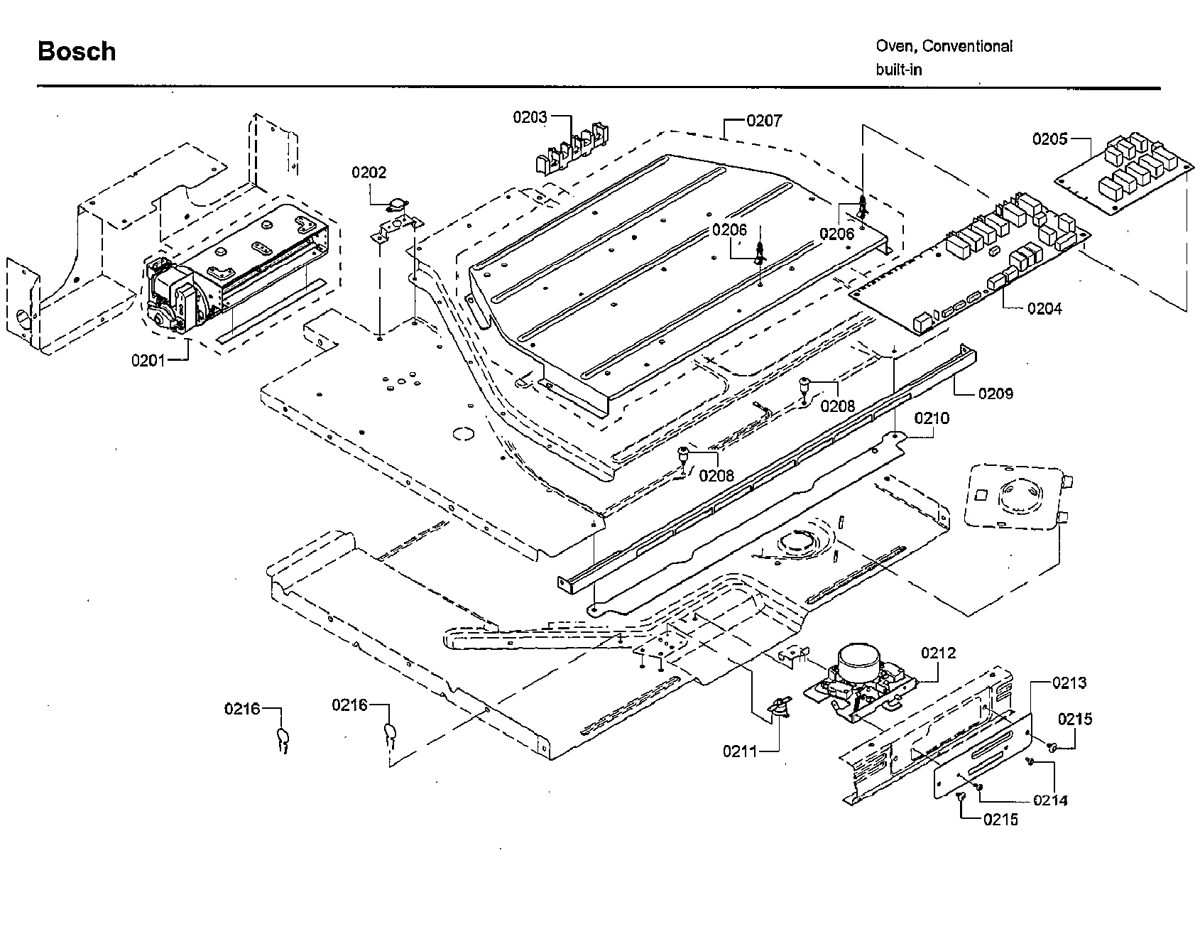 Bosch HBL8661UC/02 latch diagram