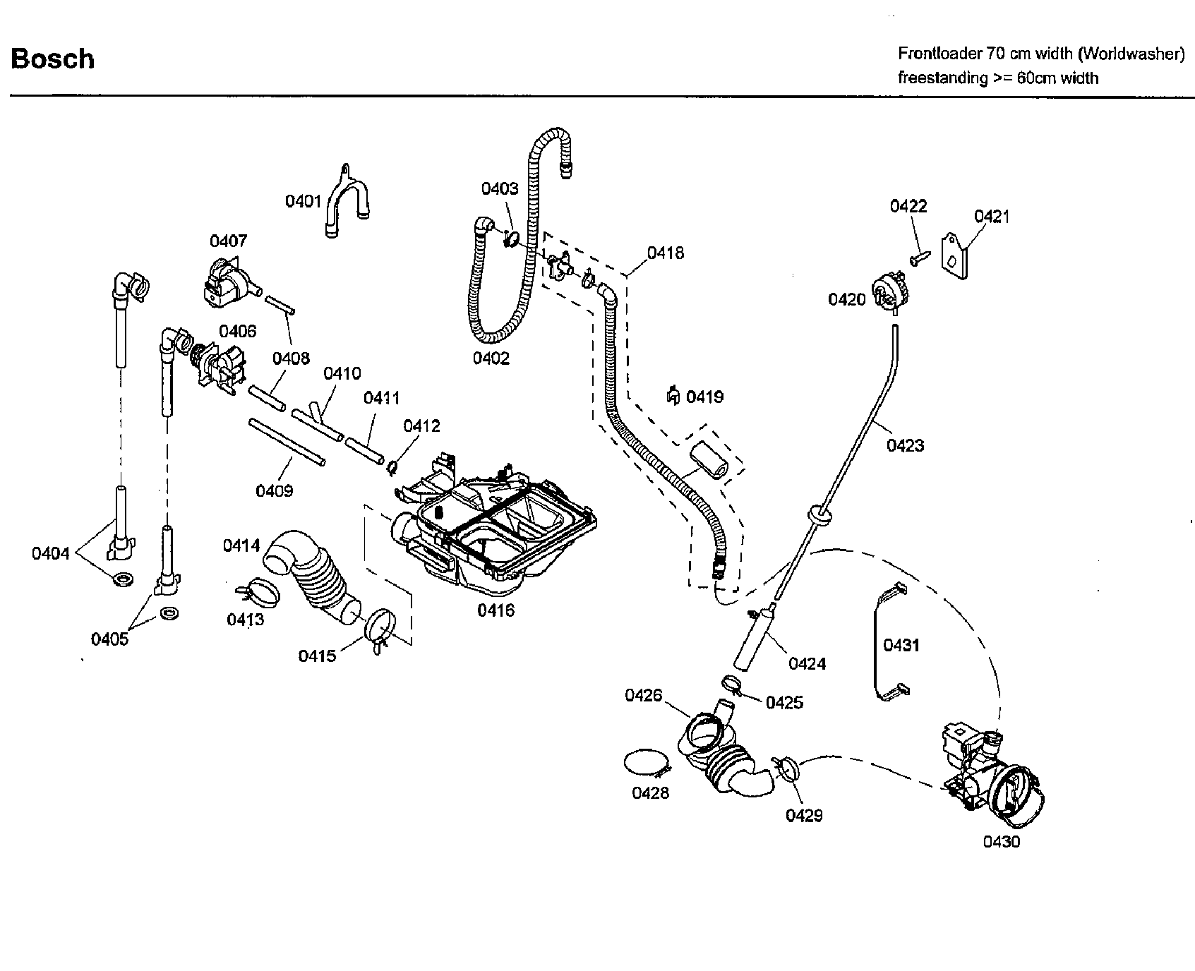 Bosch WFMC3301UC/09 pump diagram