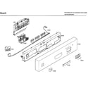 Bosch SHU33A02UC/22 control panel diagram