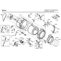 Bosch WFVC544CUC/29 drum diagram