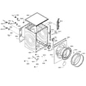 Bosch WAT28400UC/06 cabinet diagram