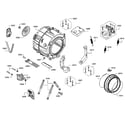 Bosch WAT28400UC/09 drum diagram