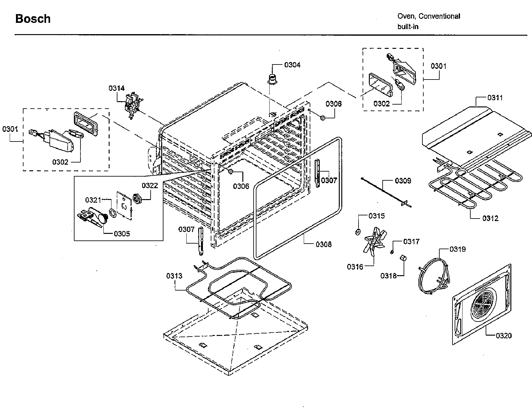 Bosch HBLP451UC/02 oven diagram