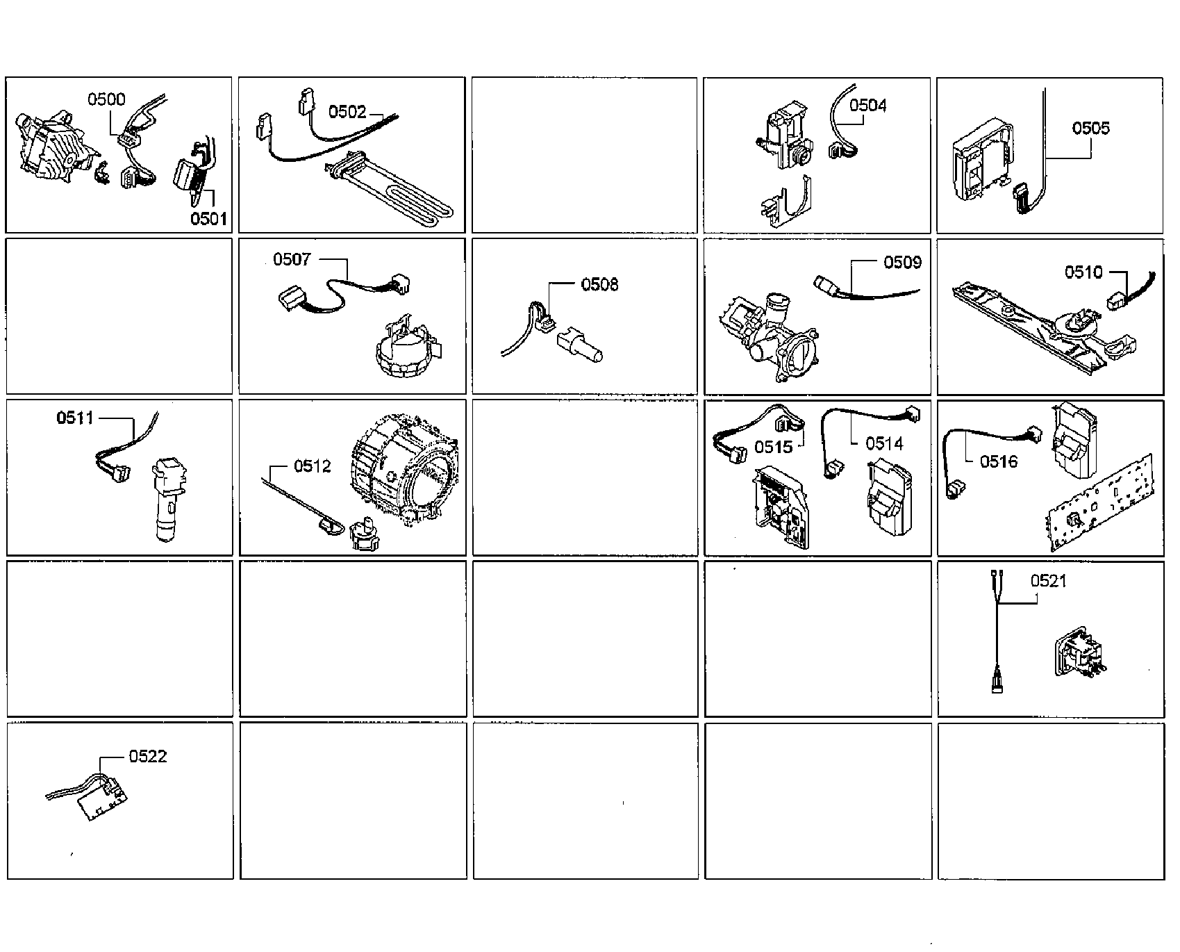Bosch WAT28402UC/06 cables diagram
