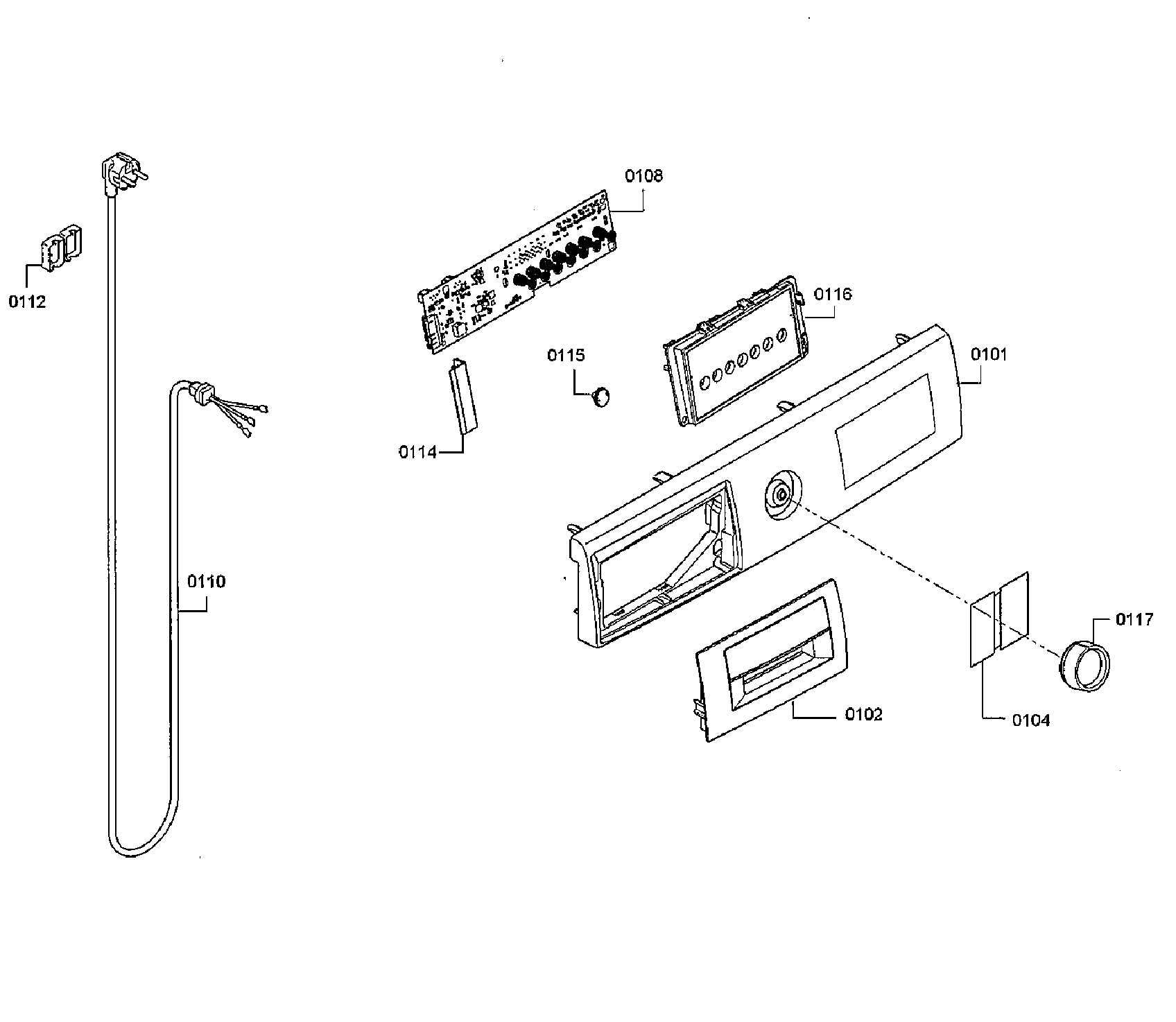 Bosch WAT28402UC/12 control diagram
