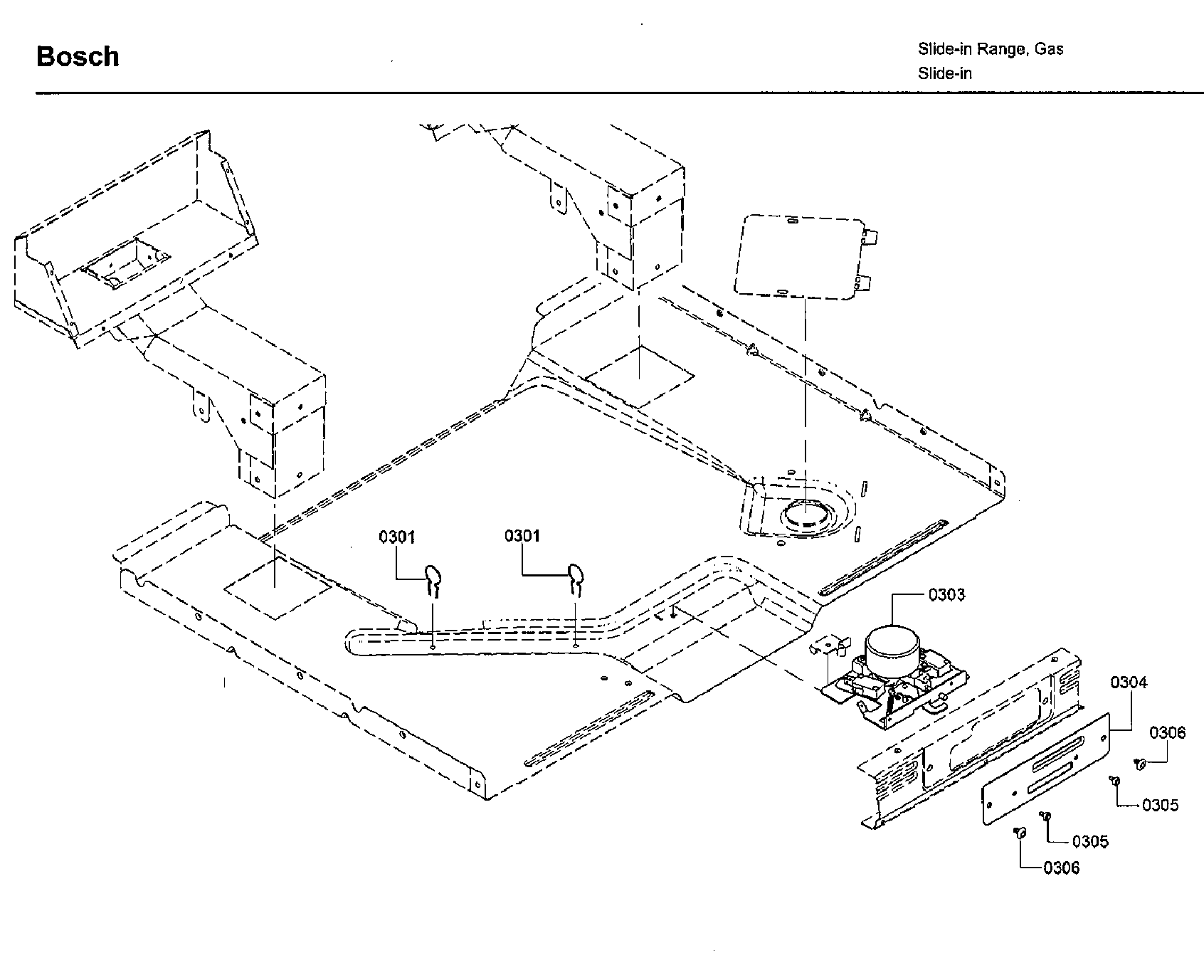 Bosch HGI8054UC/07 door latch diagram