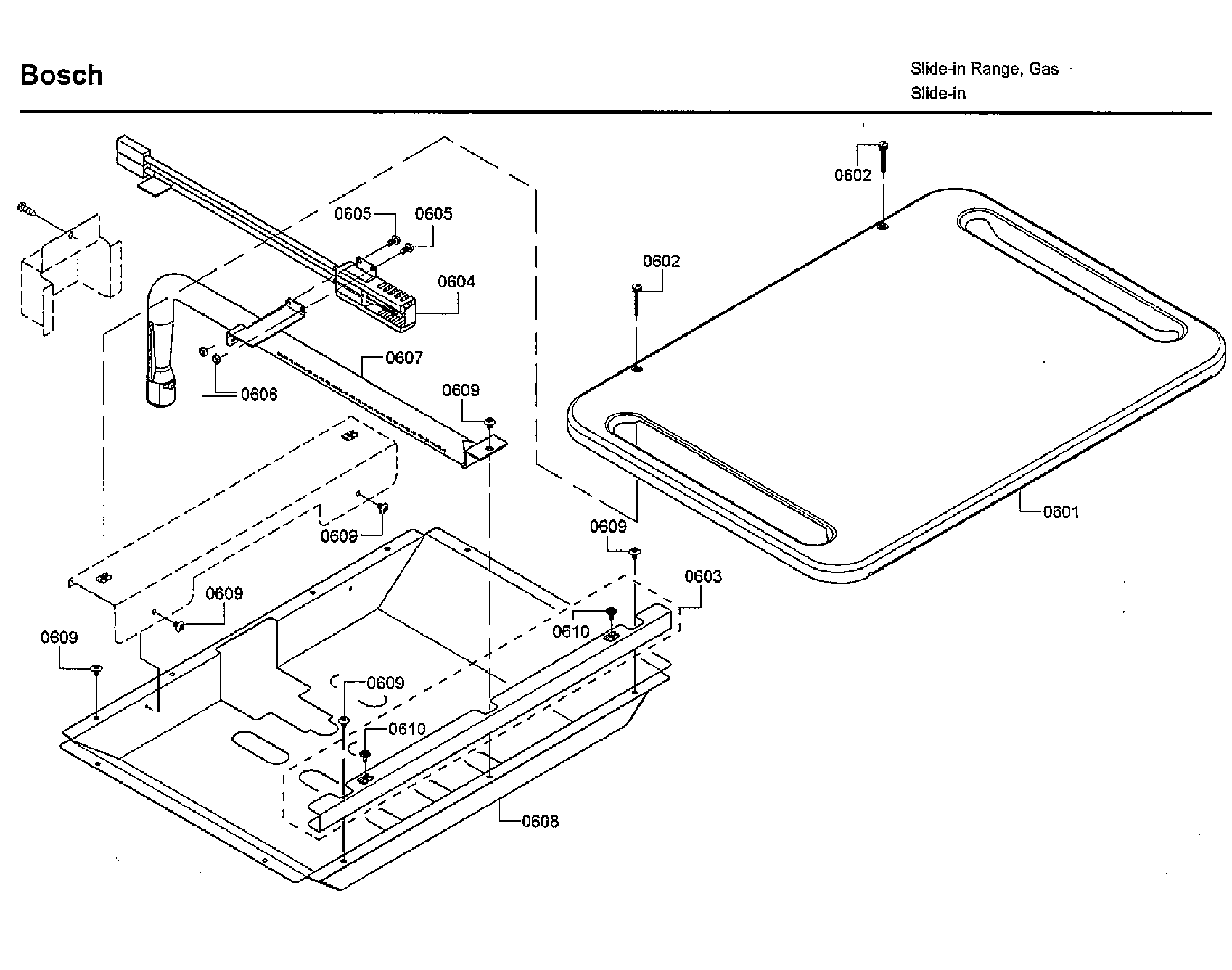 Bosch HGI8054UC/07 bake burner diagram