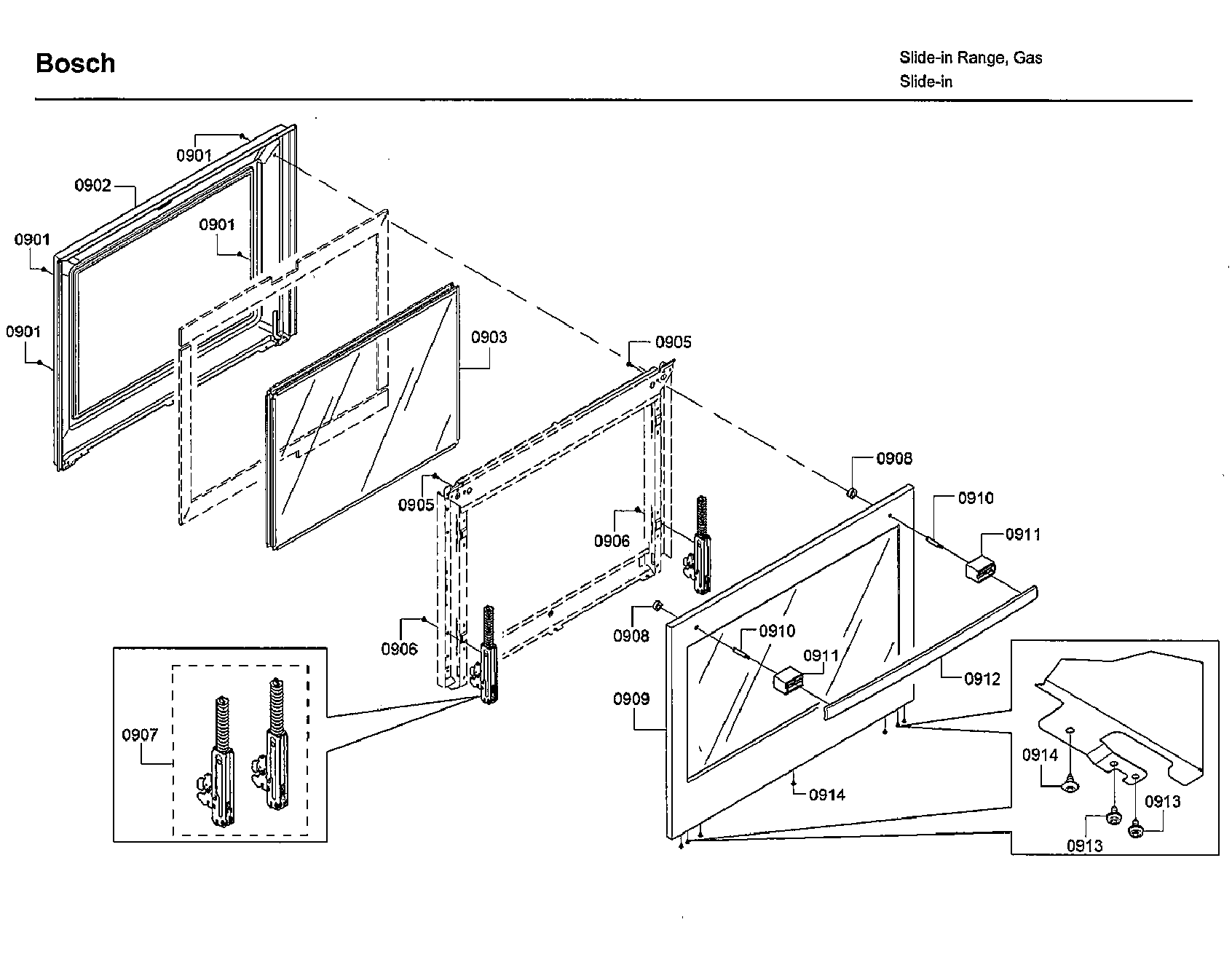 Bosch HGI8054UC/07 door diagram