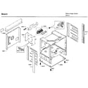 Bosch HEIP054U/06 cabinet diagram