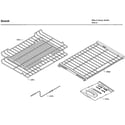 Bosch HEIP054U/06 shelfs diagram
