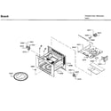 Bosch HMB50162UC/02 cabinet 2 diagram