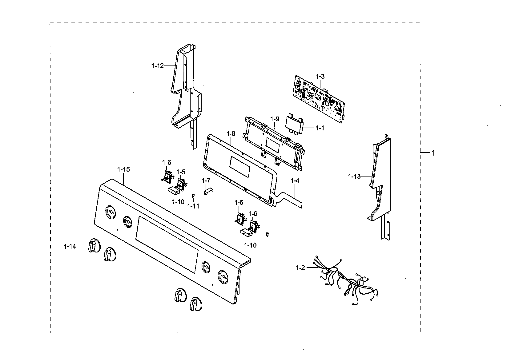 Samsung NE59M4320SB/AA-00 control diagram