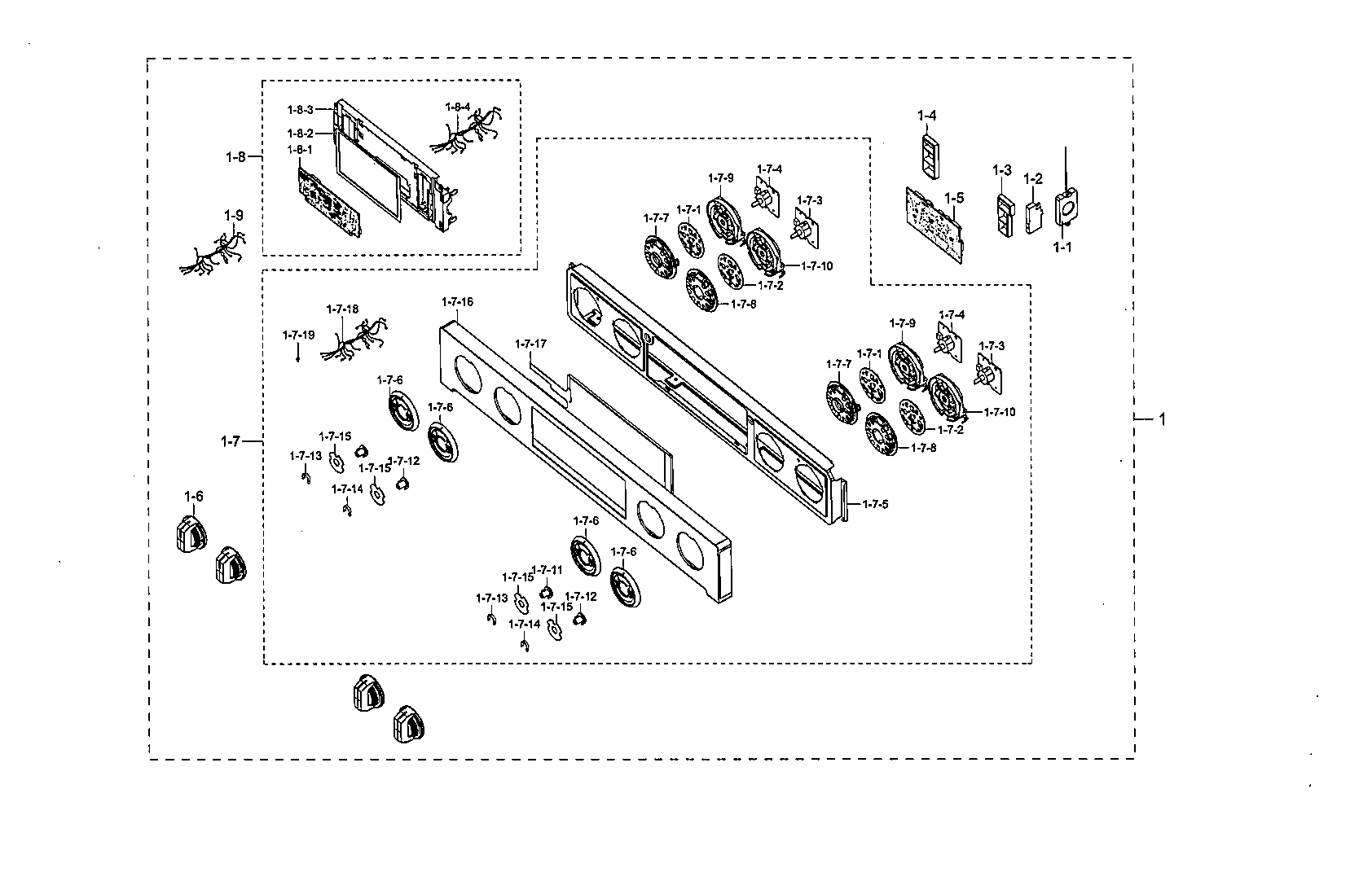 Samsung NQ70M7770DG/AA-00 control diagram