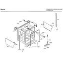 Bosch SHU33A06UC/47 frame diagram