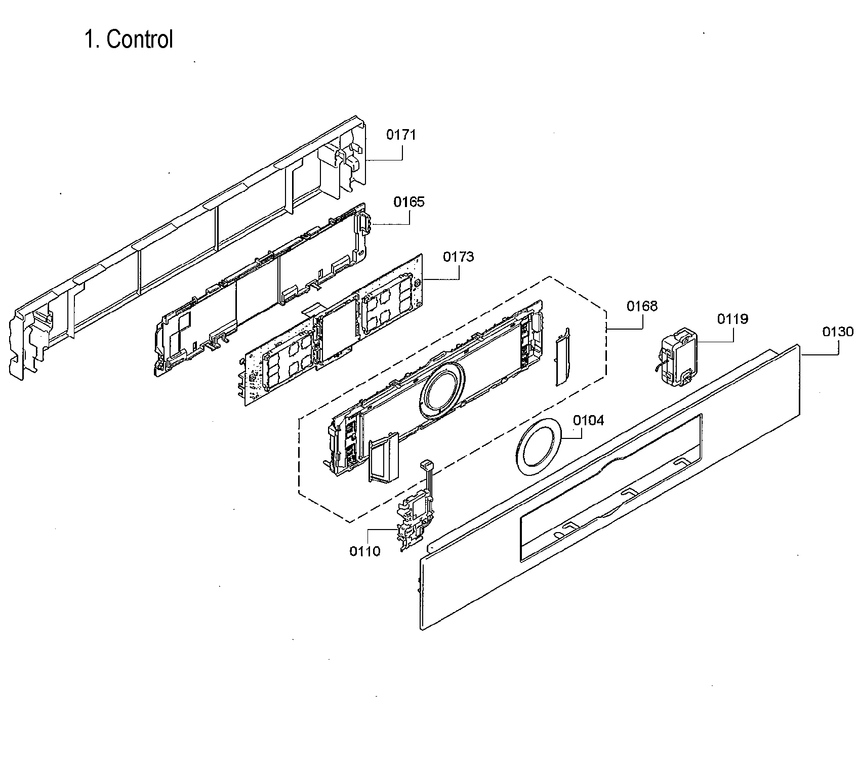 Bosch HBE5452UC/30 control panel diagram