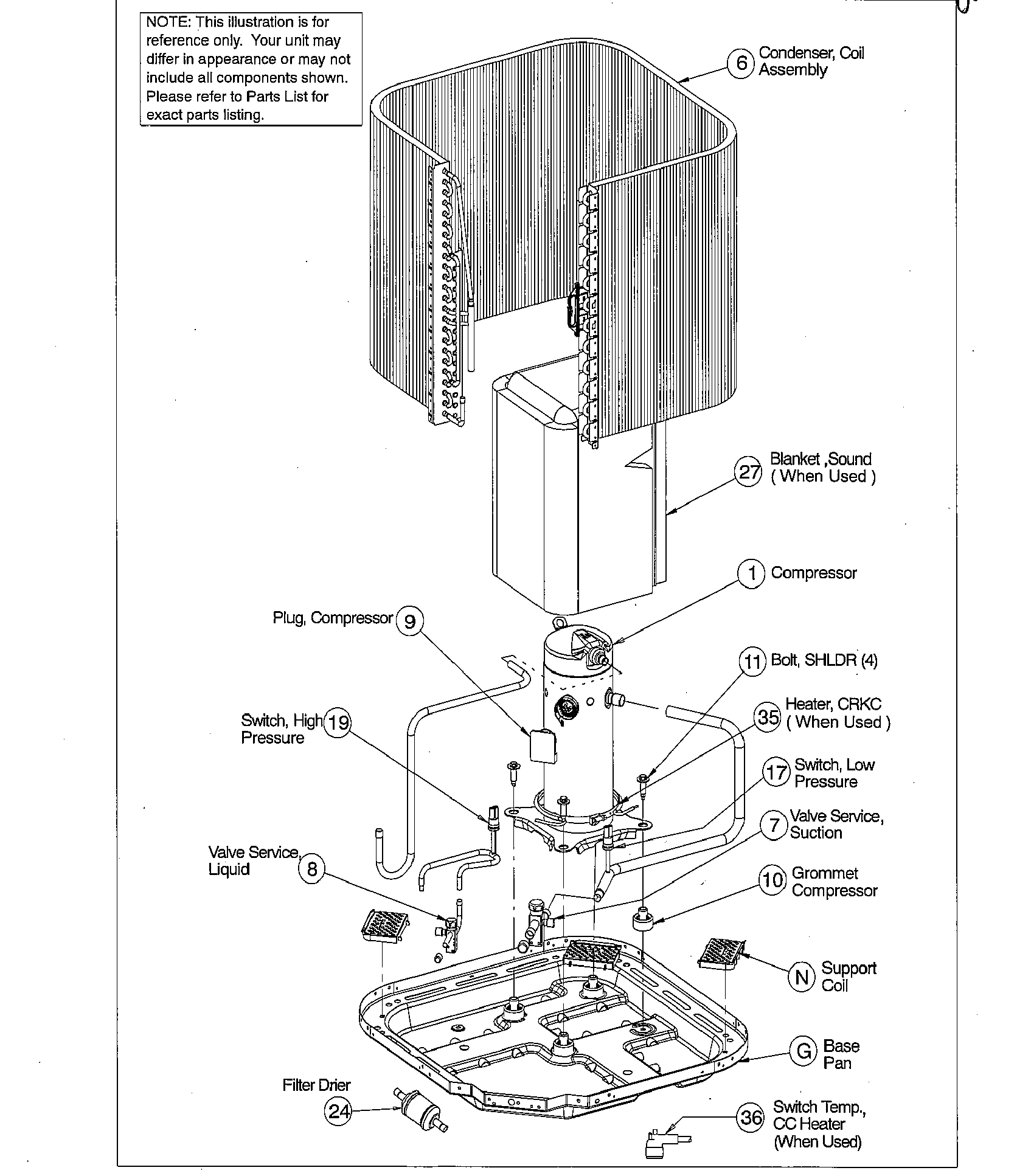 ICP N4A336AKB300 main asy diagram