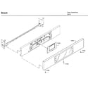 Bosch HBLP651LUC/03 control panel diagram