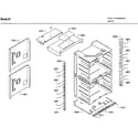 Bosch HBLP651RUC/03 frame diagram
